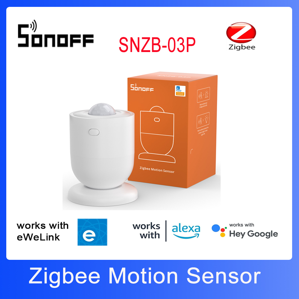 Smart Home Bridge - SONOFF SNZB-03P Zigbee Motion Sensor 110°