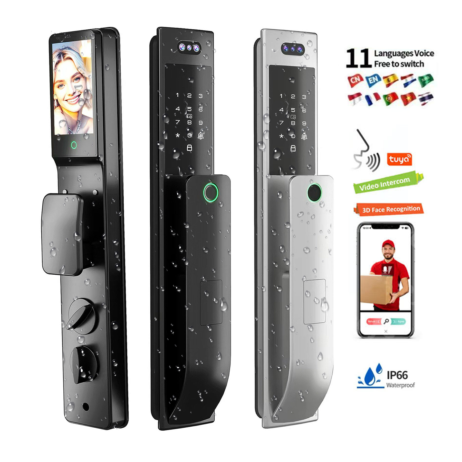 Airbnb Smart Home - Israeli Door Smart Door Lock Keyless
