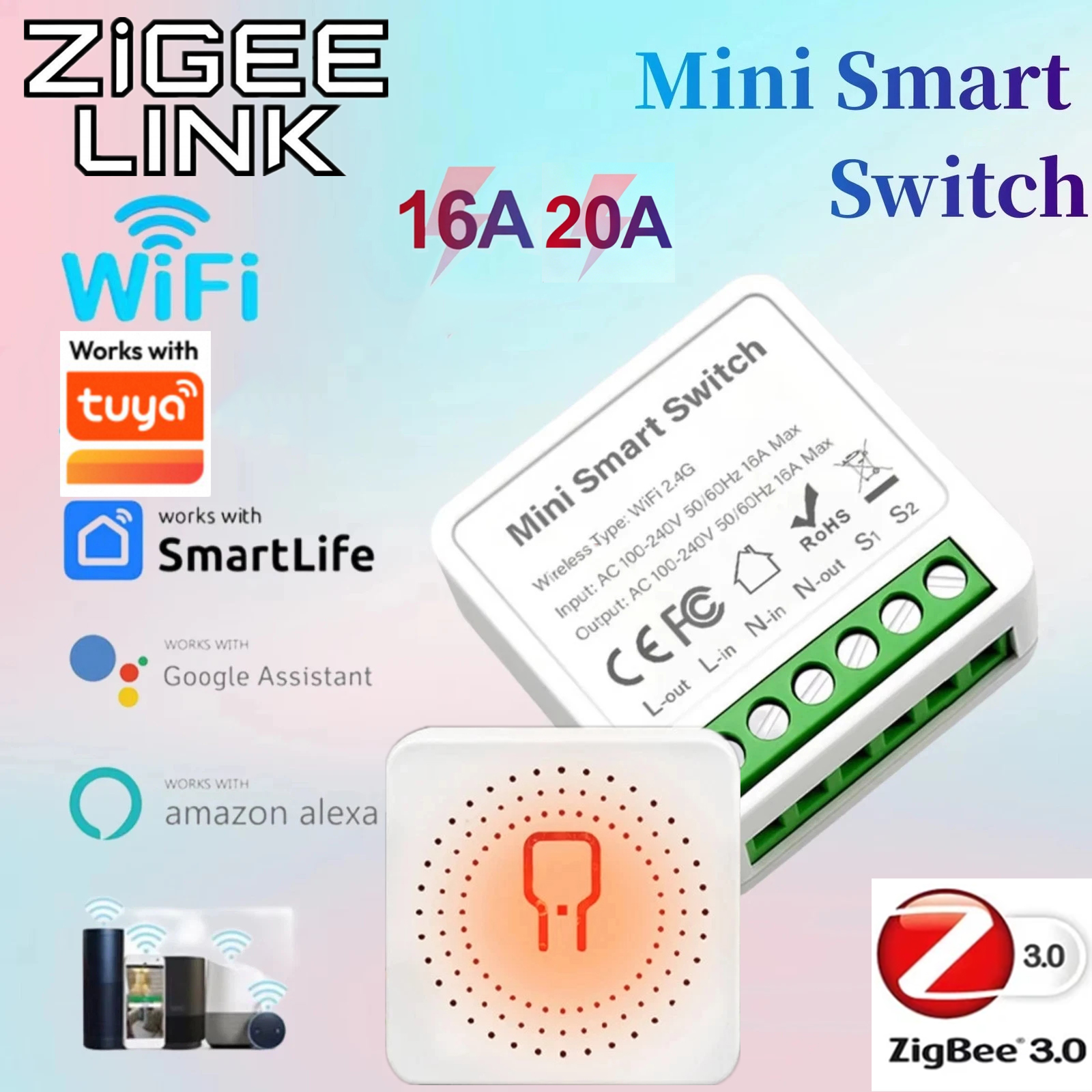 Smart Home Automation - For Tuya Mini Smart WiFi Switch