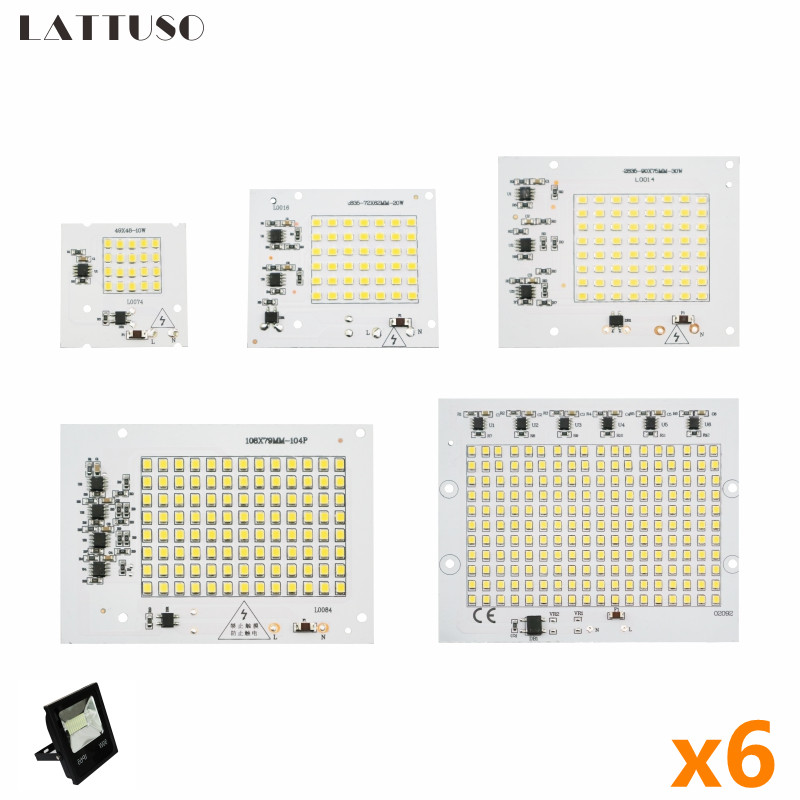 Smart Home Outdoor - 6pcs/lot Led Lamp 10W 20W 30W