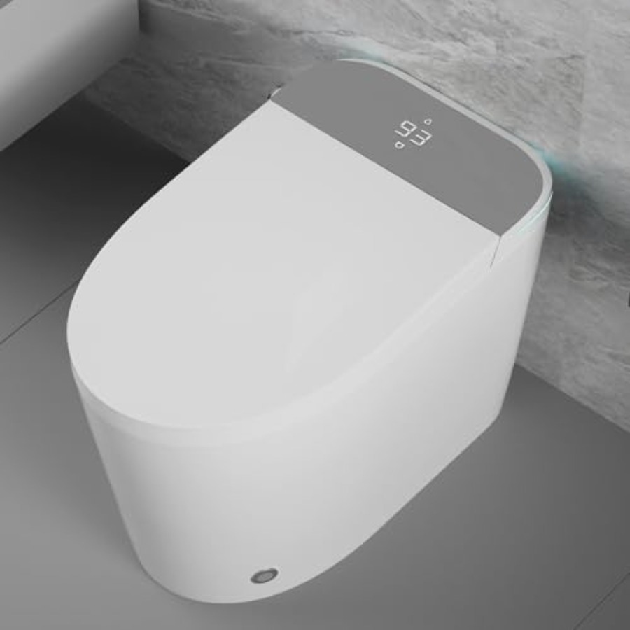 Smart Home Design - Smart toilet for home use, ceramic