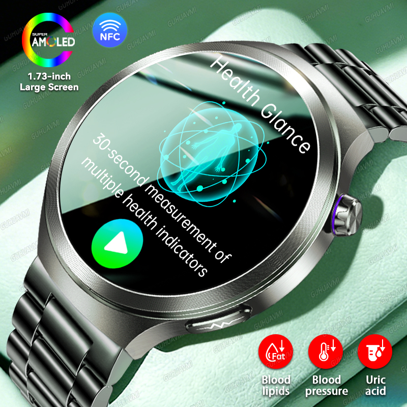 Smart Home Energy Management - 2026New 1.73-inch Sapphire AMOLED Smart Watch