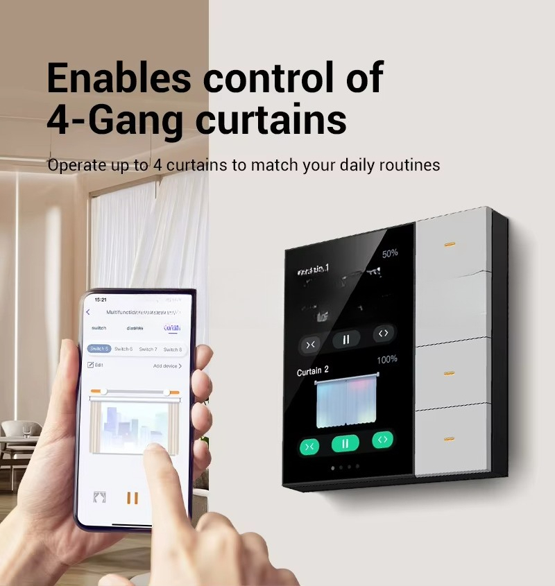 4 Gang Zigbee Smart Life Smart - Smart Home Zigbee ulasan dan harga