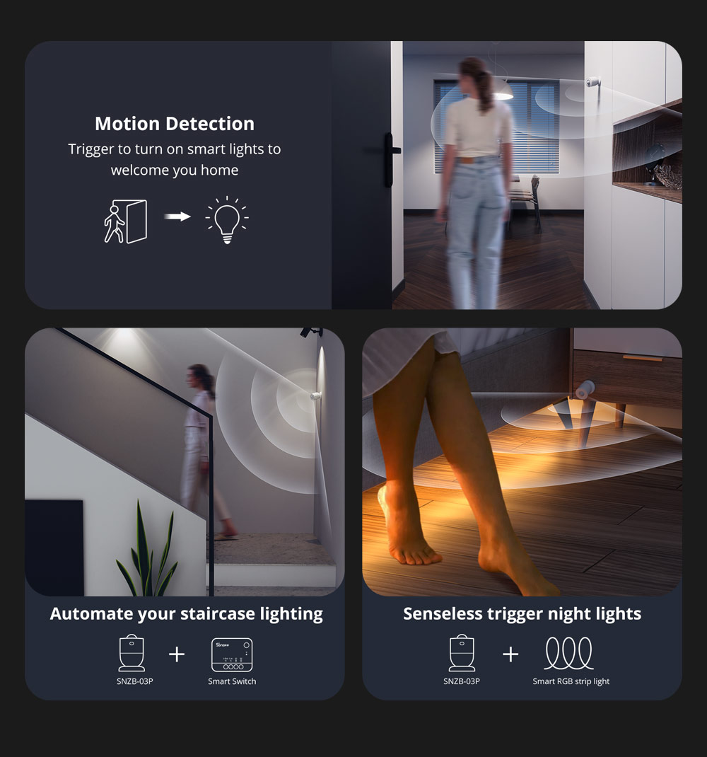 SONOFF SNZB-03P Zigbee Motion  - Smart Home Bridge ulasan dan harga