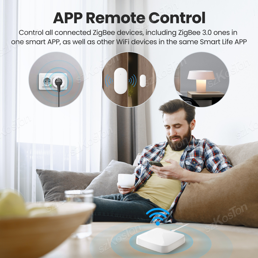 Tuya Smart Life Multi-mode Gat - Smart Home Bridge ulasan dan harga