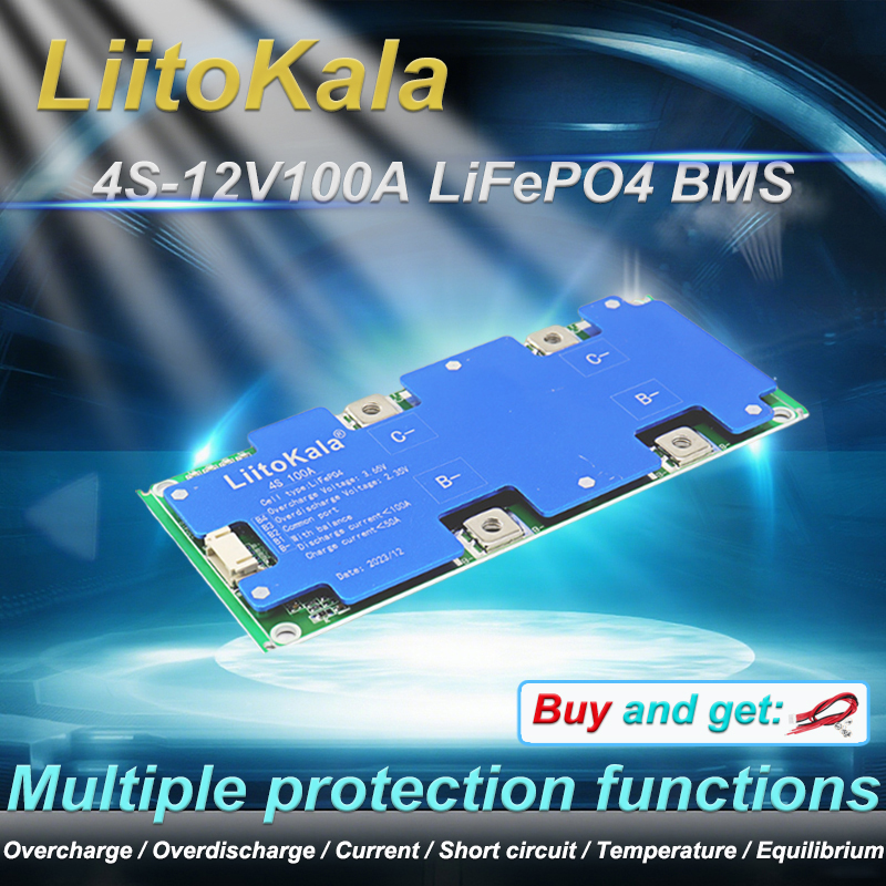 LiitoKala 4S 12V 100A BMS LiFe - Smart Home Energy Management ulasan dan harga