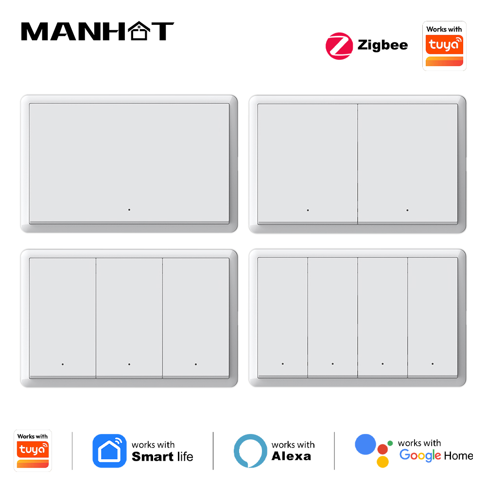 Manhot Smart zigbee Switch No  - Smart Home Zigbee ulasan dan harga