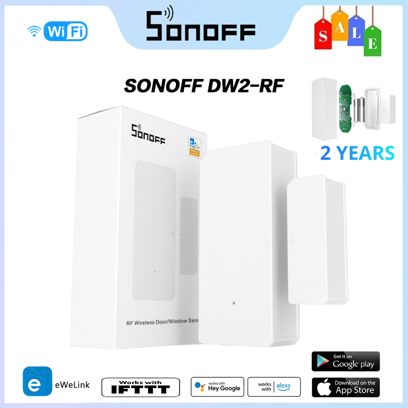 SONOFF DW2 RF 433Mhz Wireless  - Smart Home Notifications ulasan dan harga
