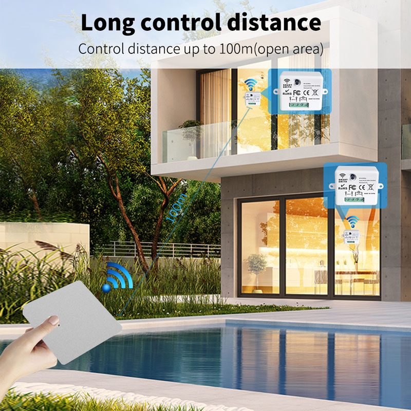 RF433 Smart Wireless Switch Se - Smart Home Design ulasan dan harga