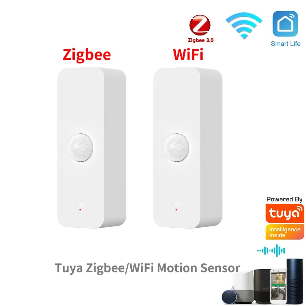 Tuya WiFi Zigbee PIR Motion Se - Smart Home Outdoor ulasan dan harga