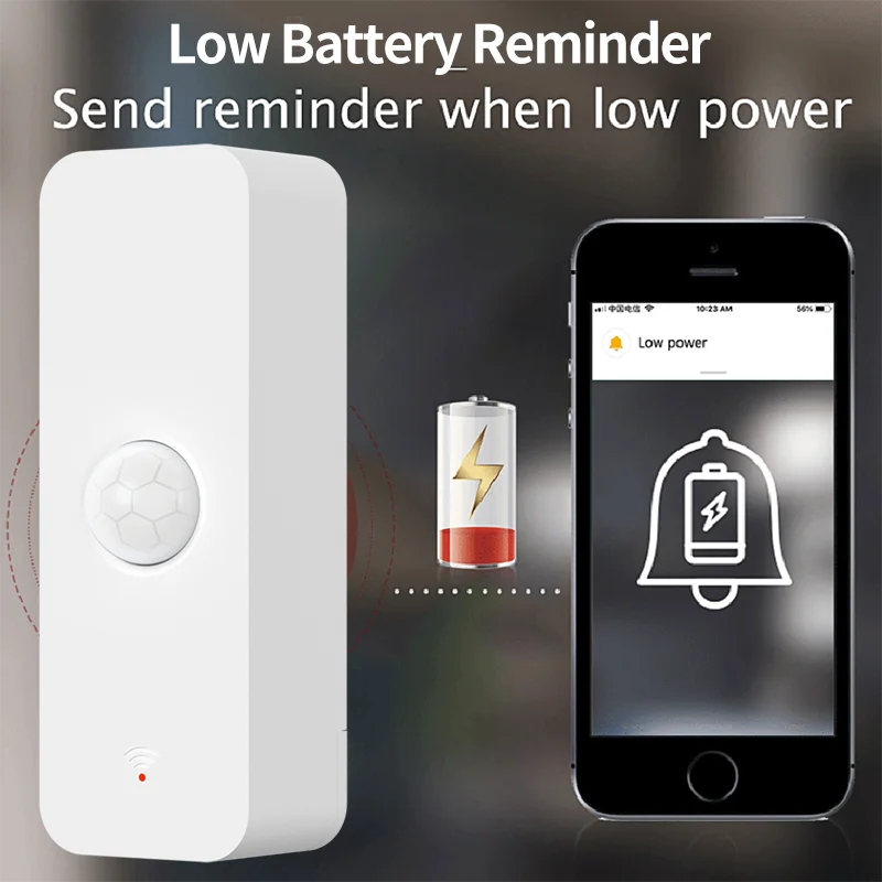 Tuya WiFi Zigbee PIR Motion Se - Smart Home Outdoor ulasan dan harga