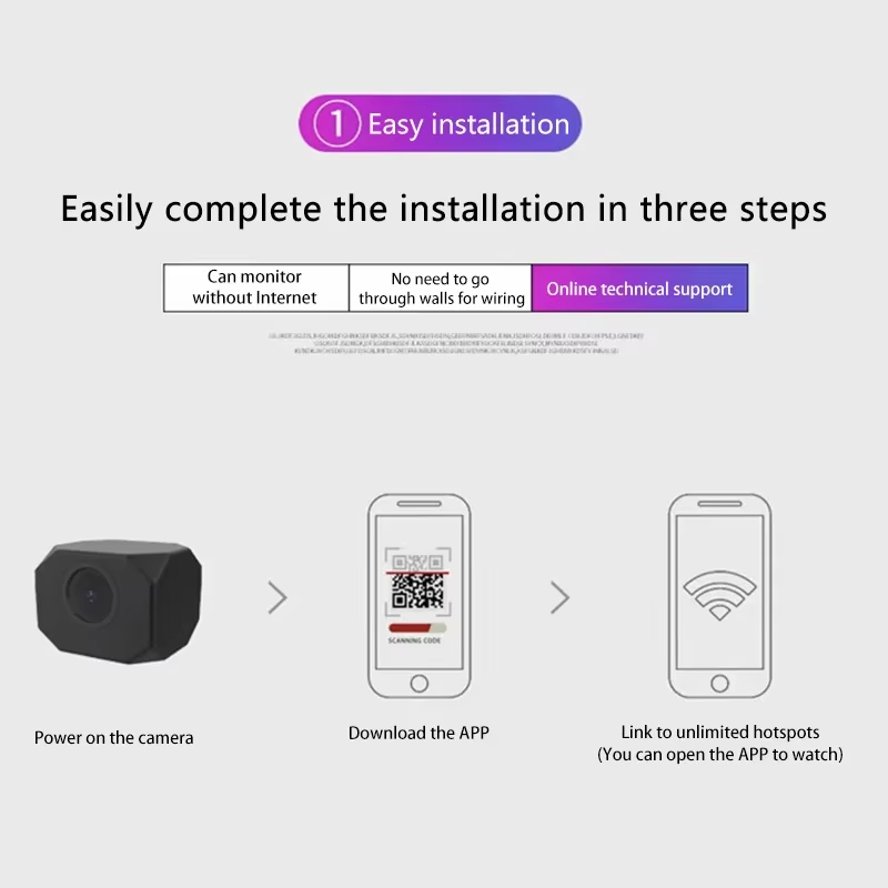 4K HD WiFi Security Camera for - Smart Home Design ulasan dan harga