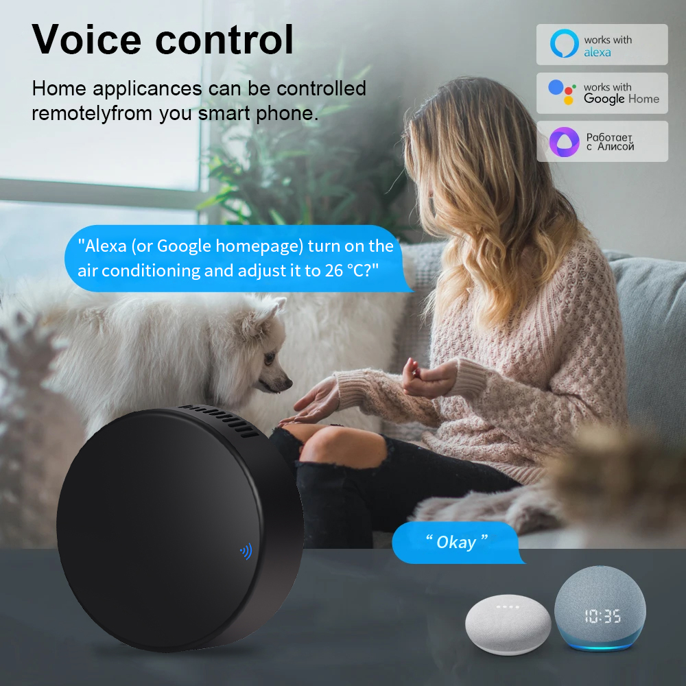 Tuya WiFi RF IR Remote Control - Smart Ir Remote Controller ulasan dan harga