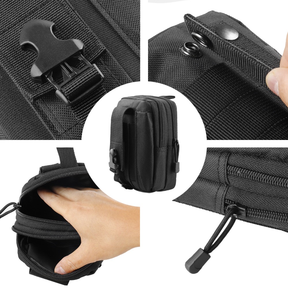 Tactical Waist Pouch Molle Wai - Smart Home Automation ulasan dan harga
