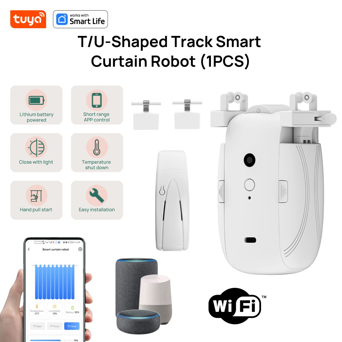 Tuya Smart WiFi Curtain Robot  - Smart Ir Remote Controller ulasan dan harga