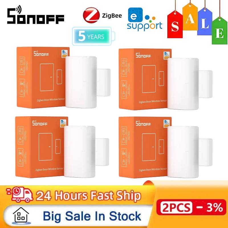 SONOFF SNZB-04P Zigbee Door Se - Smart Home Bridge ulasan dan harga