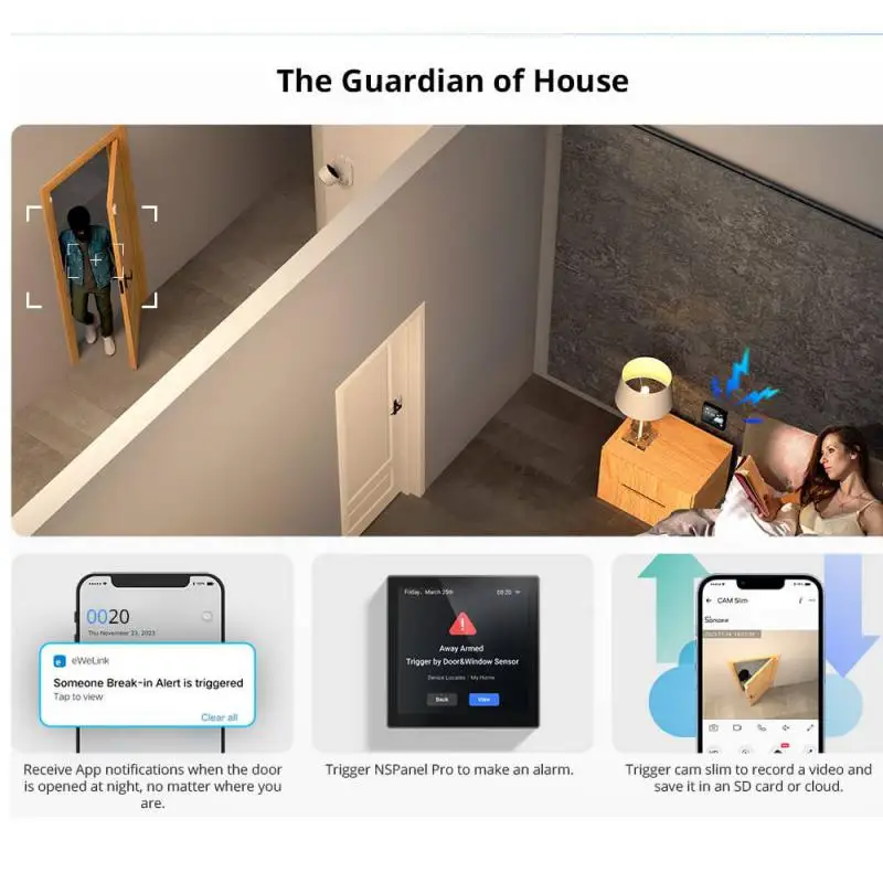 SONOFF SNZB-04P Zigbee Door Se - Smart Home Bridge ulasan dan harga