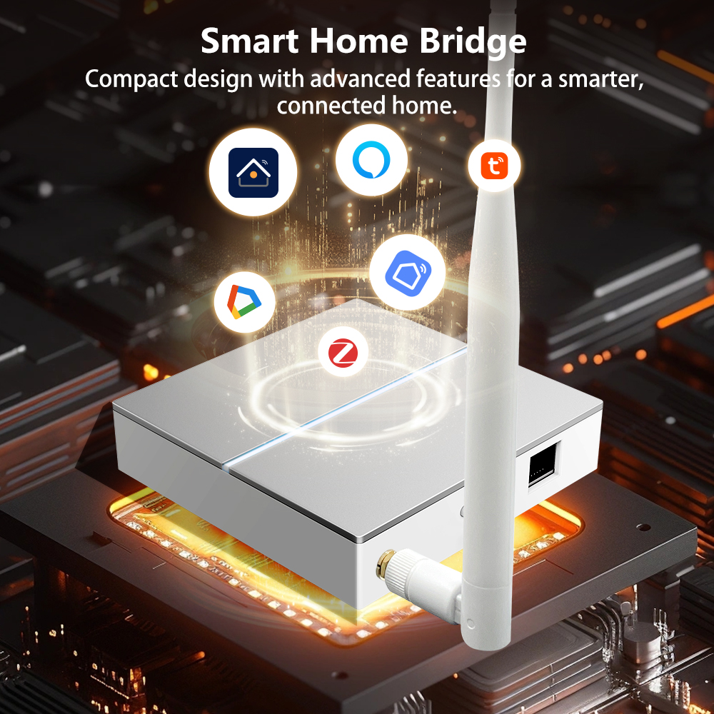 AVATTO Tuya ZigBee Gateway wit - Smart Home Bridge ulasan dan harga