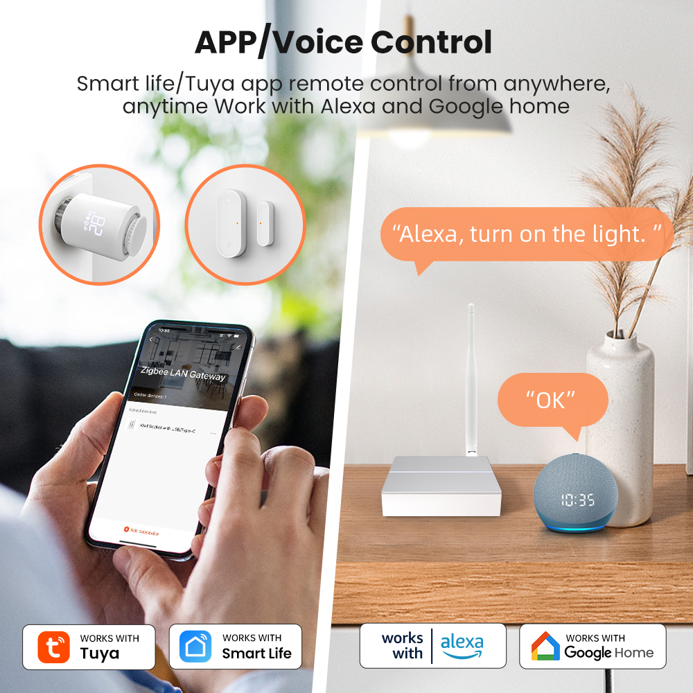 AVATTO Tuya ZigBee Gateway wit - Smart Home Bridge ulasan dan harga