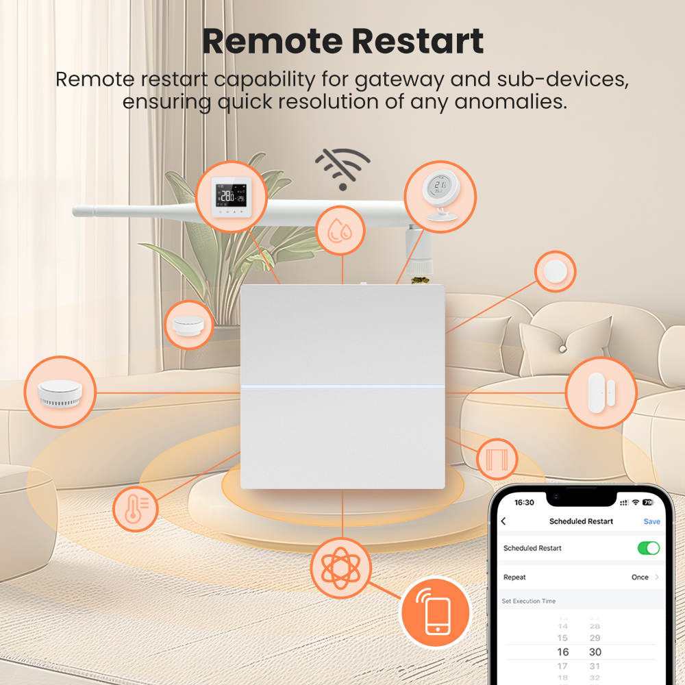 AVATTO Tuya ZigBee Gateway wit - Smart Home Bridge ulasan dan harga