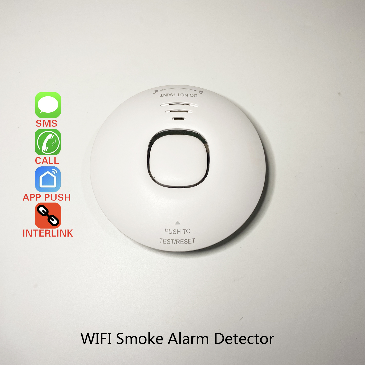 1Pcs Home Security Fire Alarm  - Smart Home Notifications ulasan dan harga