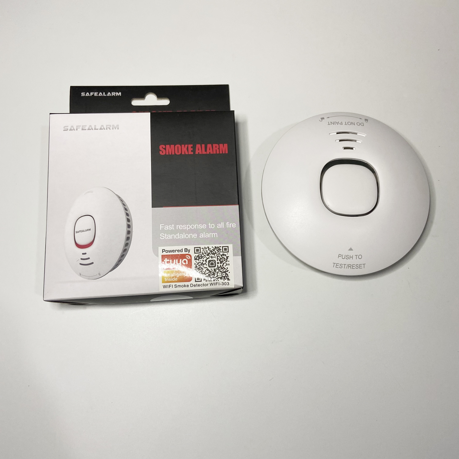 1Pcs Home Security Fire Alarm  - Smart Home Notifications ulasan dan harga