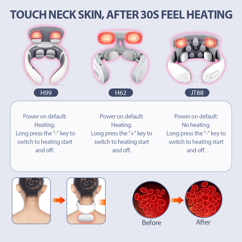 TENS Pulse Back Neck Massage W - Smart Home Automation ulasan dan harga