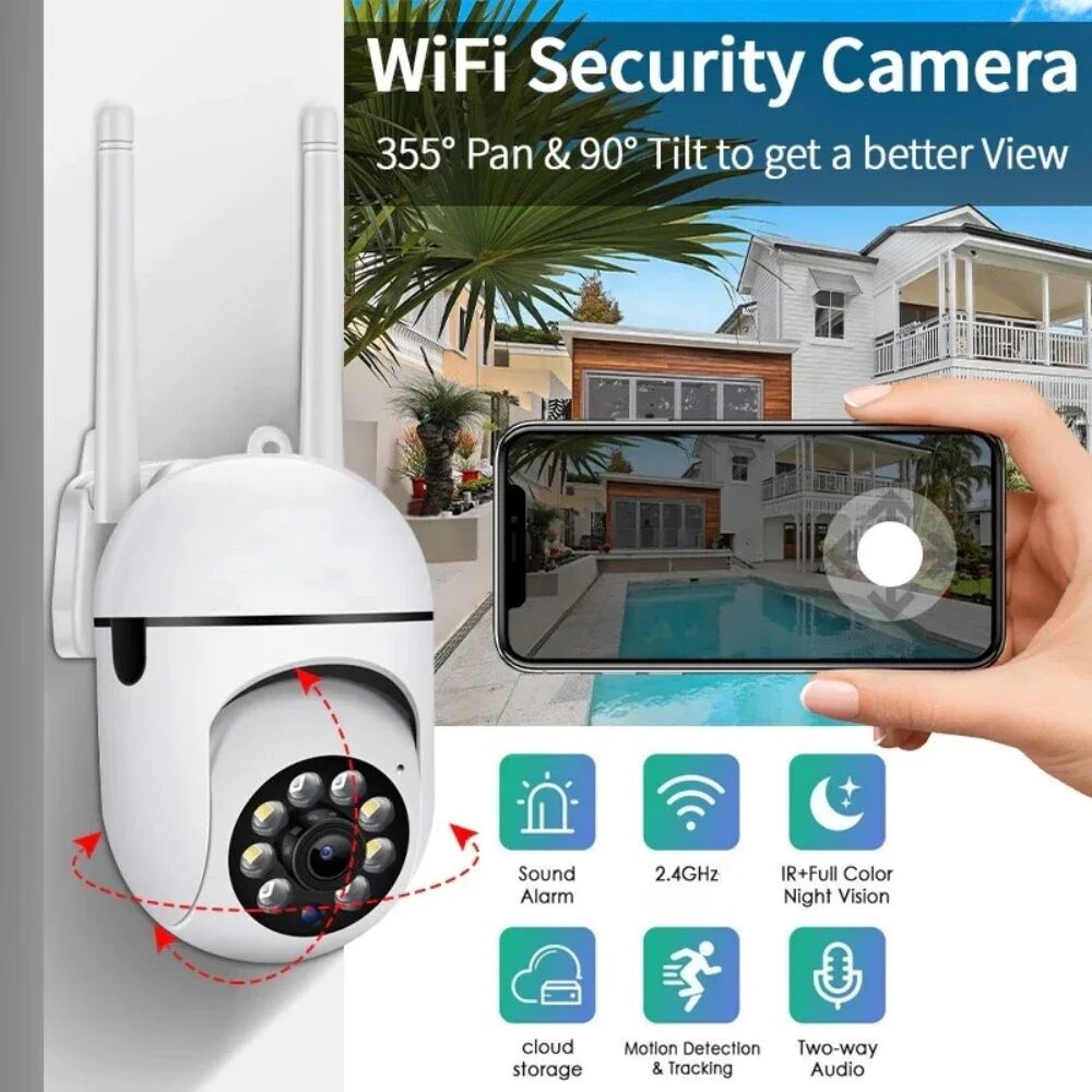 A7 WiFI IP Smart Camera 1080P  - Smart Home Notifications ulasan dan harga