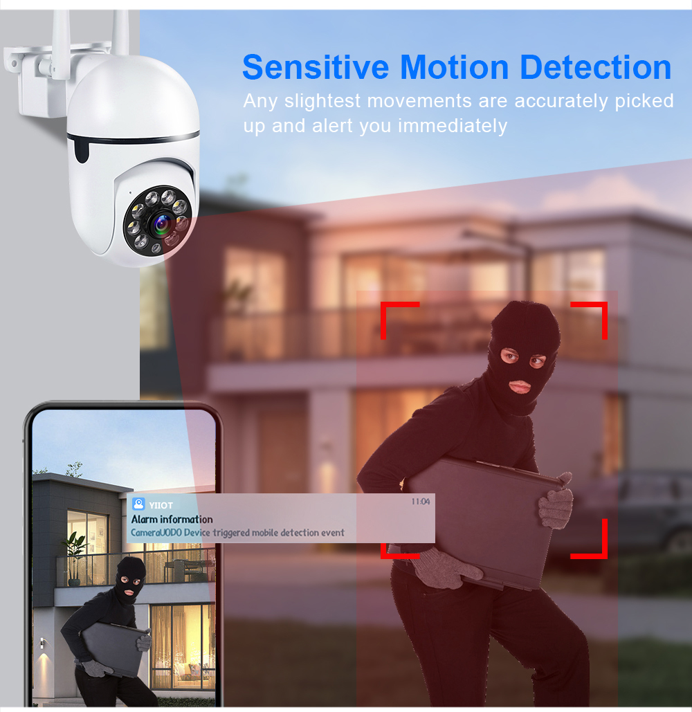 A7 WiFI IP Smart Camera 1080P  - Smart Home Notifications ulasan dan harga