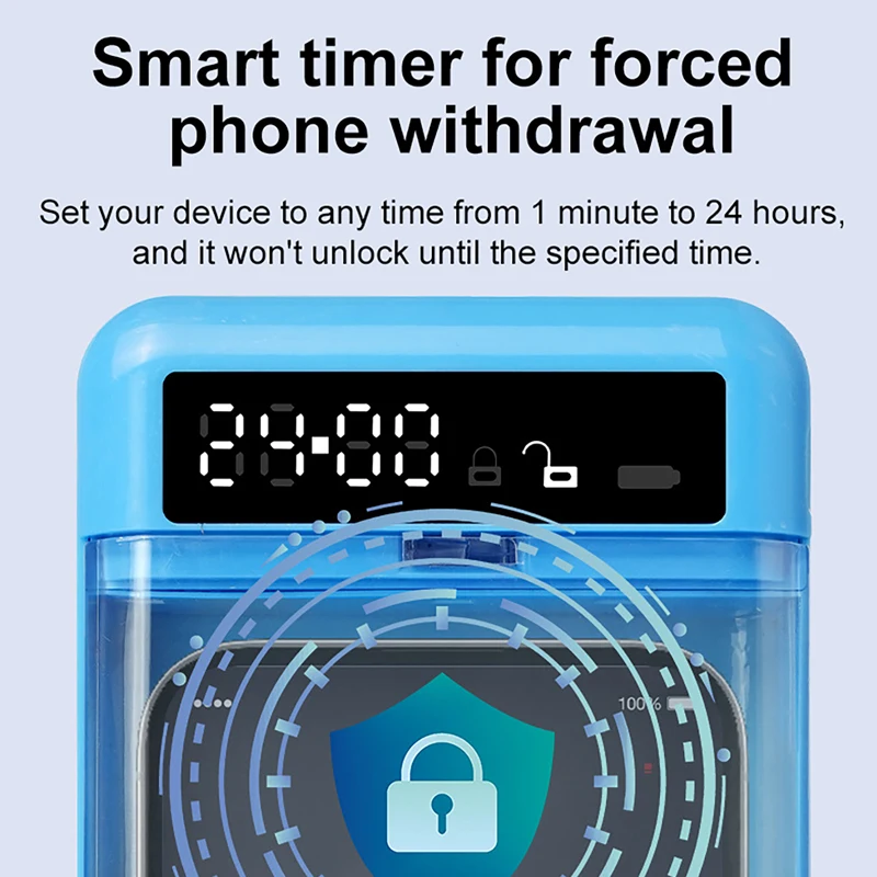 Smart Timer Phone Lock Box Tra - Smart Home Automation ulasan dan harga