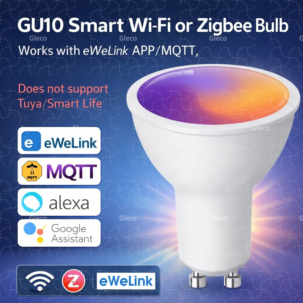 Ewelink GU10 Zigbee LED Bulbs  - Smart Home Bridge ulasan dan harga