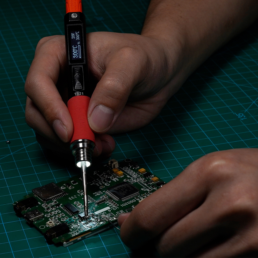 MINIWARE TS21 100W Soldering I - Smart Home Automation ulasan dan harga