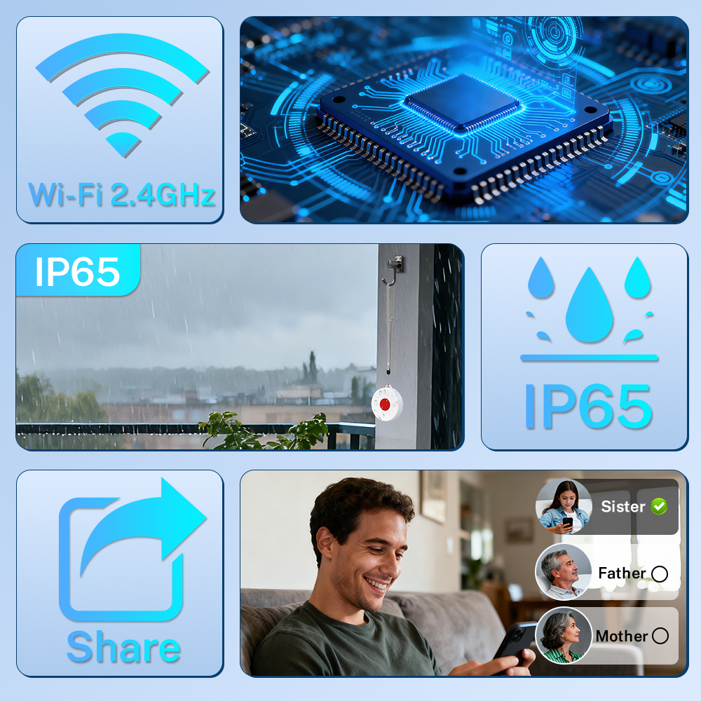Tuya ZigBee Smart Button IP65  - Smart Home Automation ulasan dan harga