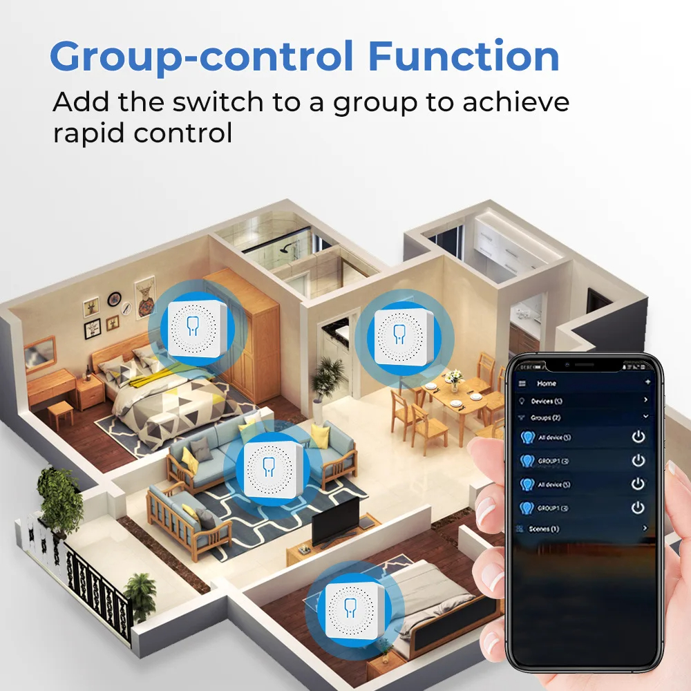 For Tuya Mini Smart WiFi Switc - Smart Home Automation ulasan dan harga