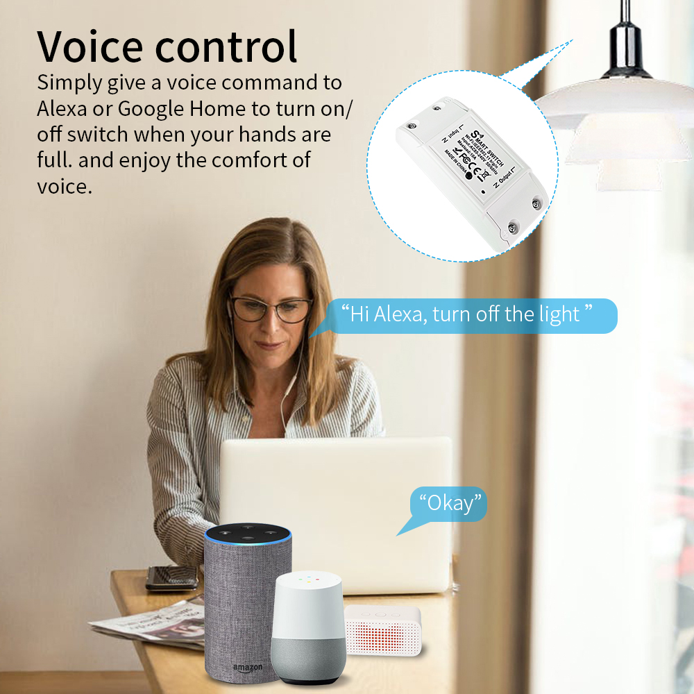 16A Tuya Wifi Smart Switch RF4 - Smart Ir Remote Controller ulasan dan harga