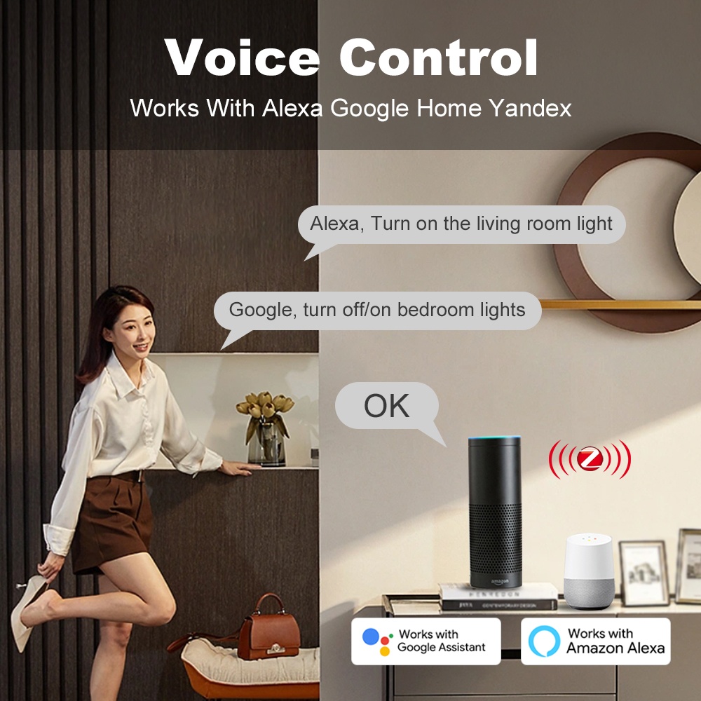 Smart Life ZigBee Push Button  - Smart Home Zigbee ulasan dan harga