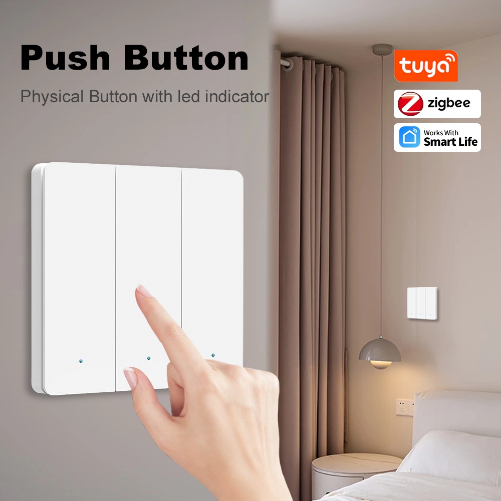 Smart Life ZigBee Push Button  - Smart Home Zigbee ulasan dan harga