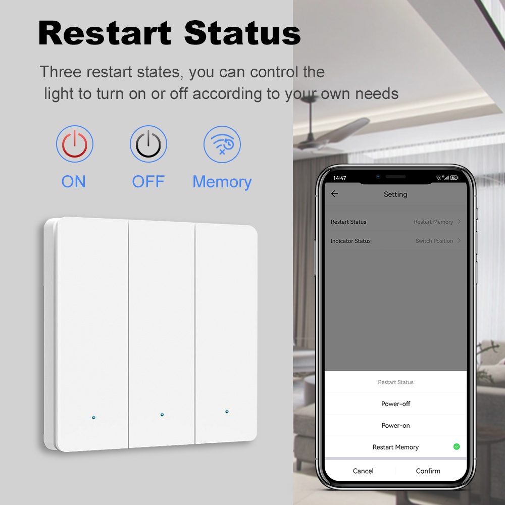 Smart Life ZigBee Push Button  - Smart Home Zigbee ulasan dan harga