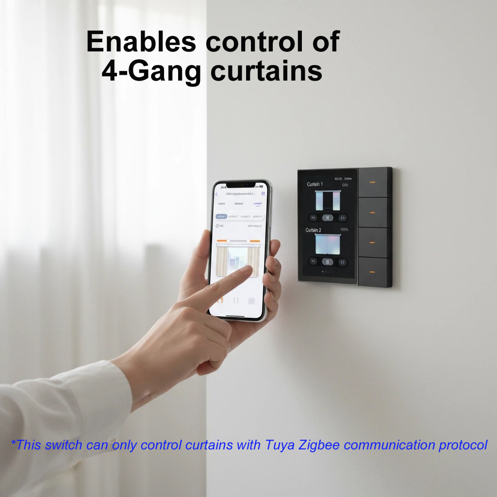 F3-pro Tuya Smart Panel ZigBee - Smart Home Automation ulasan dan harga