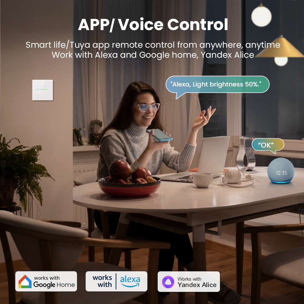 AVATTO WiFi 1/2 Gang Smart Dim - Smart Home Design ulasan dan harga