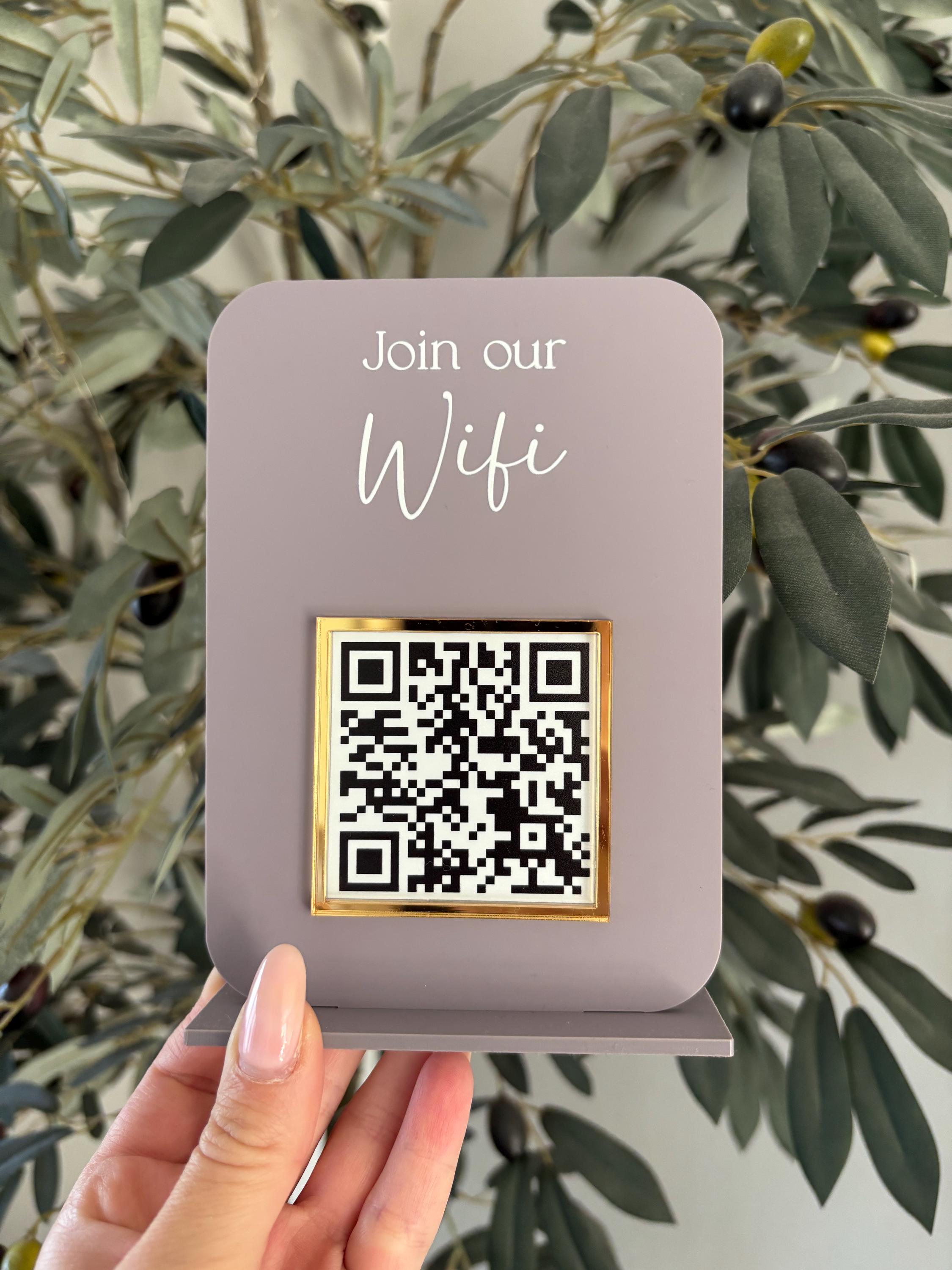 Customized Acrylic QR Code Pay - Airbnb Smart Home ulasan dan harga