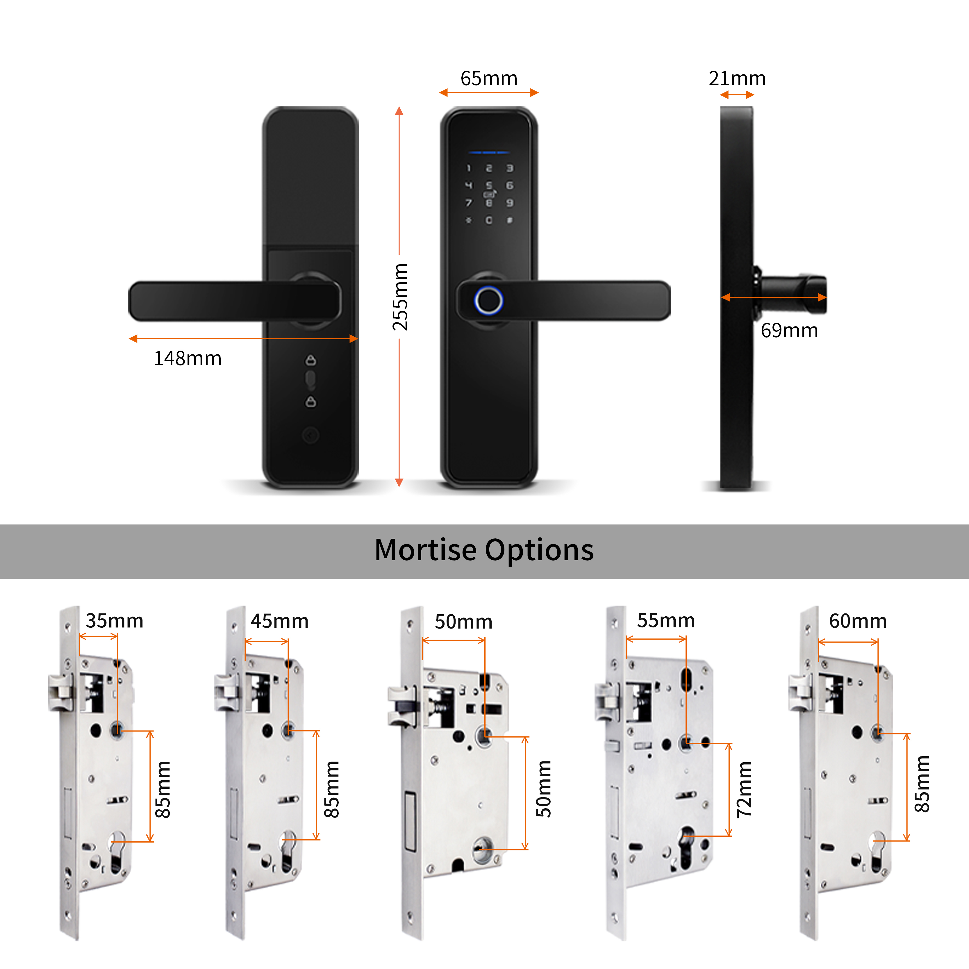 Tuya Zigbee Door Locks Biometr - Airbnb Smart Home ulasan dan harga