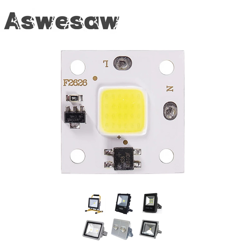 10W COB module 220V LED Chip D - Smart Home Outdoor ulasan dan harga