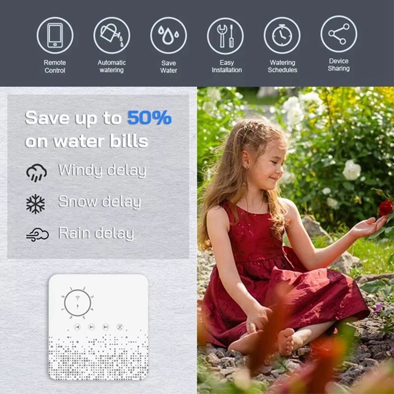 Tuya WiFi Smart Sprinkler Cont - Smart Home Automation ulasan dan harga