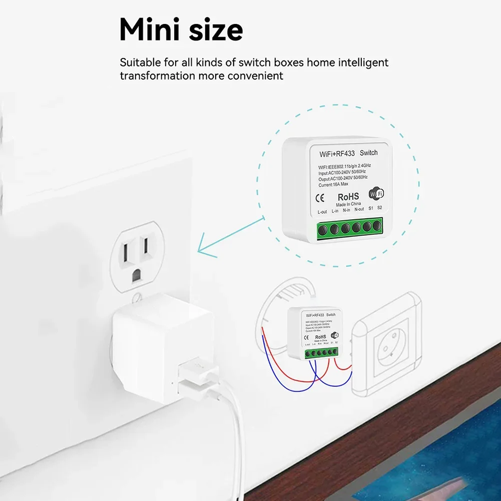 Voice Control Module WiFi RF43 - Smart Home Automation ulasan dan harga