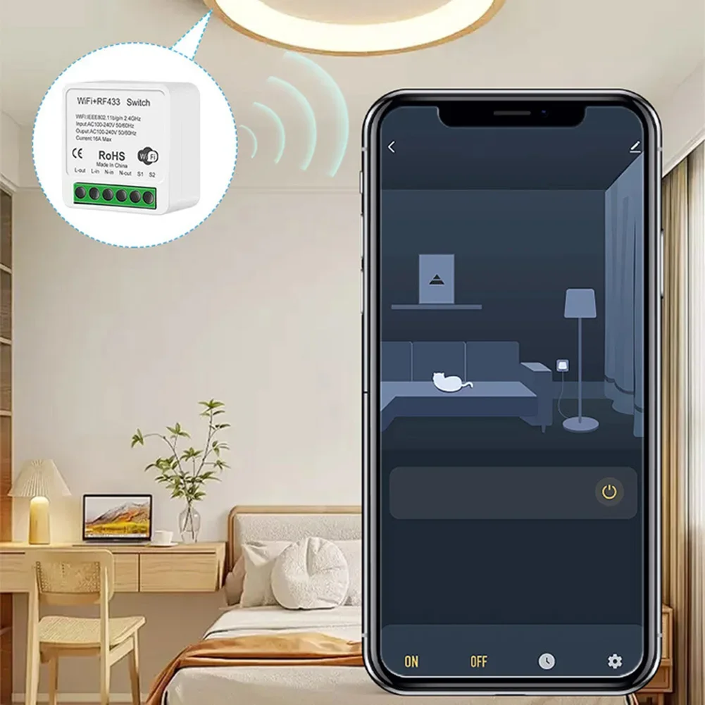 Voice Control Module WiFi RF43 - Smart Home Automation ulasan dan harga
