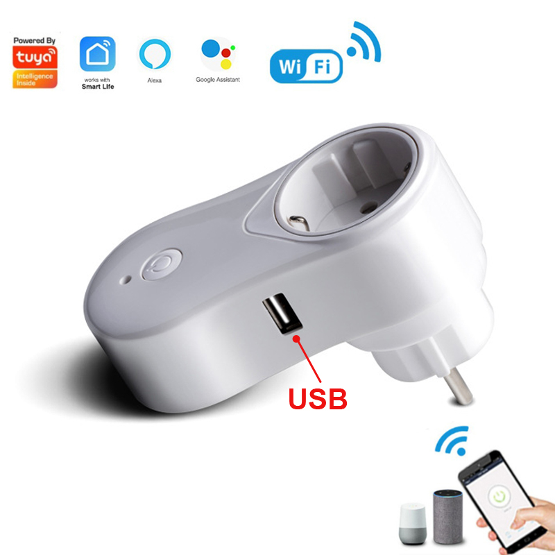 TUYA Smart Socket WIFI Plug EU - Smart Ir Remote Controller ulasan dan harga