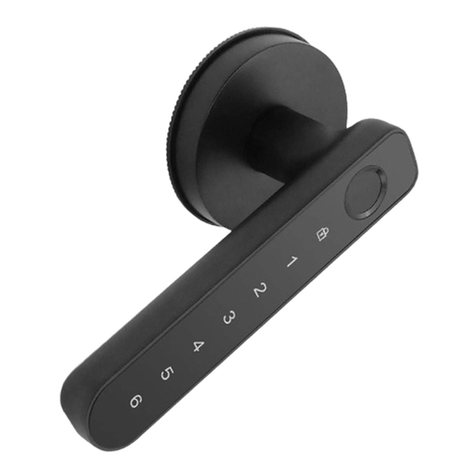 Smart Handle Lock with Fingerp - Smart Home Design ulasan dan harga
