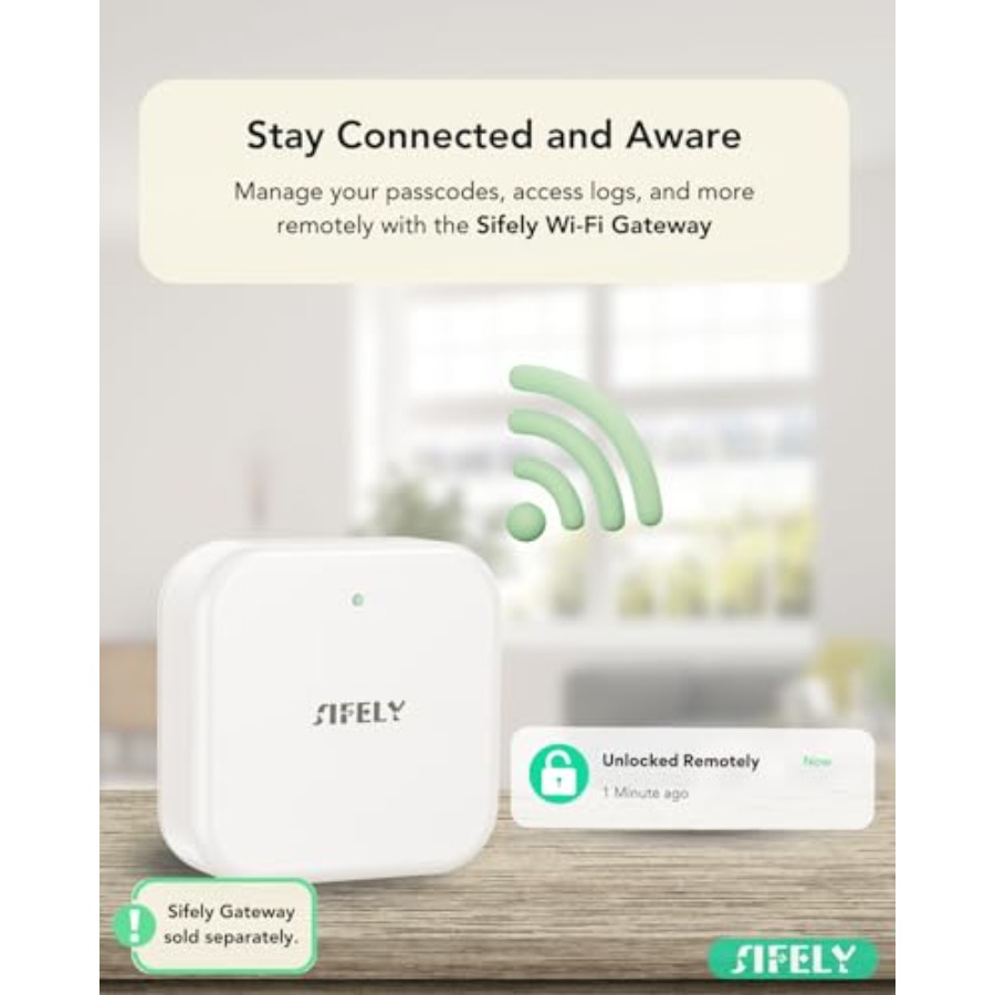 Keyless Entry Smart Deadbolt w - Airbnb Smart Home ulasan dan harga