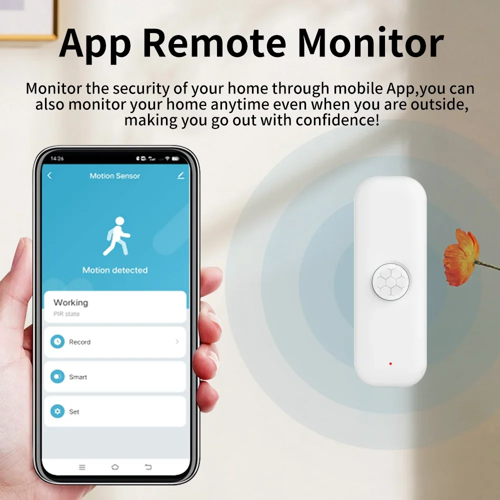 Tuya WiFI Zigbee PIR Motion Se - Smart Home Outdoor ulasan dan harga